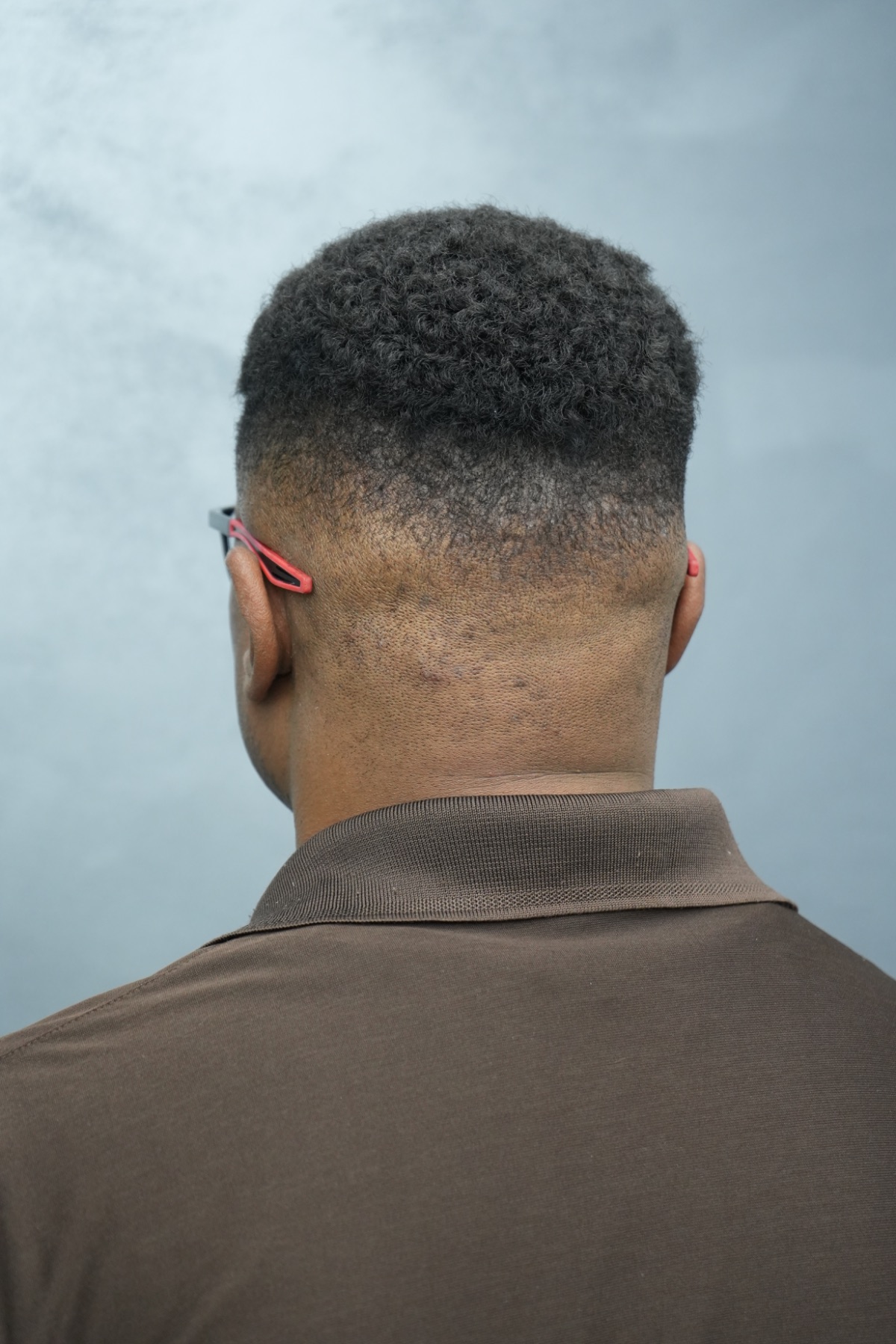 Finished side angle showing the fuller shape through the sides.