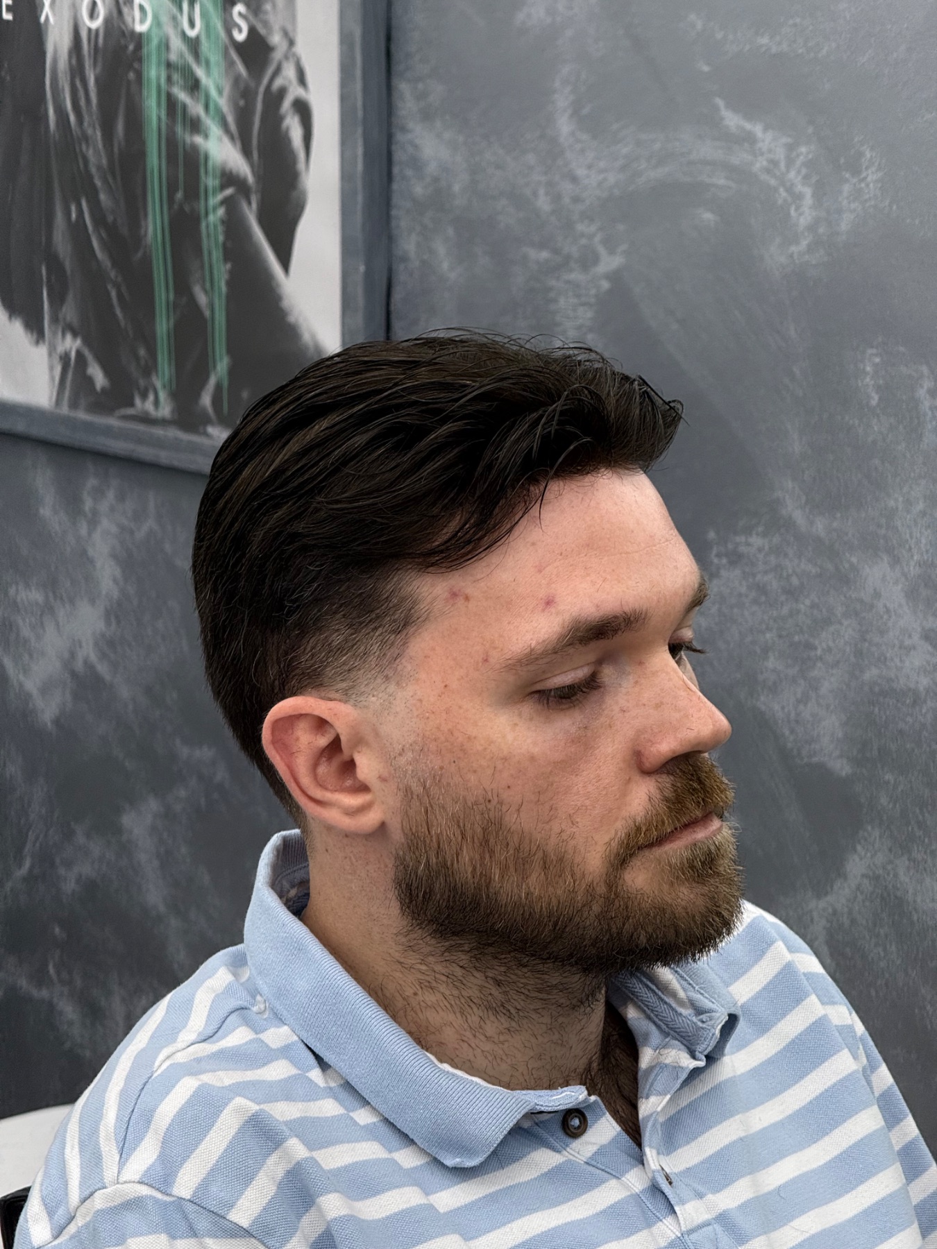 Finished crown result with a soft finish.